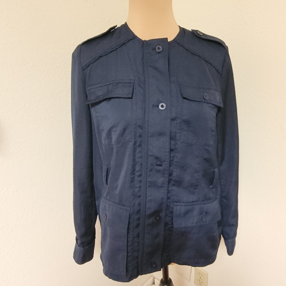Anthro Hei Hei Blue Field Jacket - Picture 1 of 6